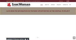 Desktop Screenshot of ironwomancon.com